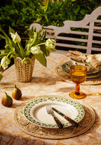 Cordelia Dinner Plate, Green Set of 4