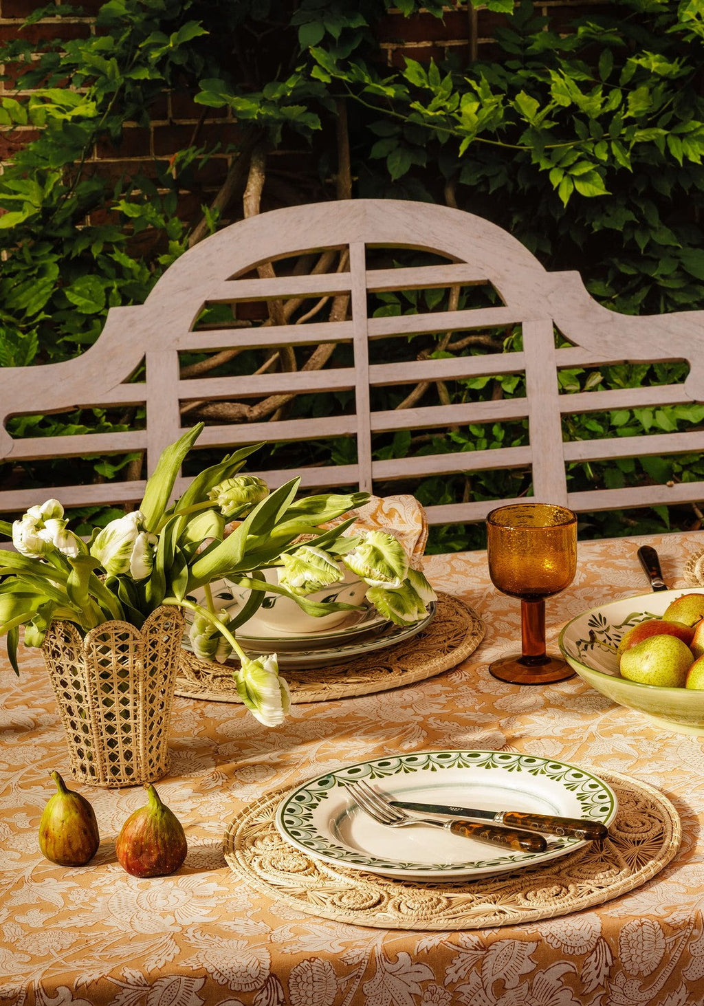 Cordelia Dinner Plate, Green Set of 4