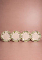 Cordelia Dinner Plate, Green Set of 4