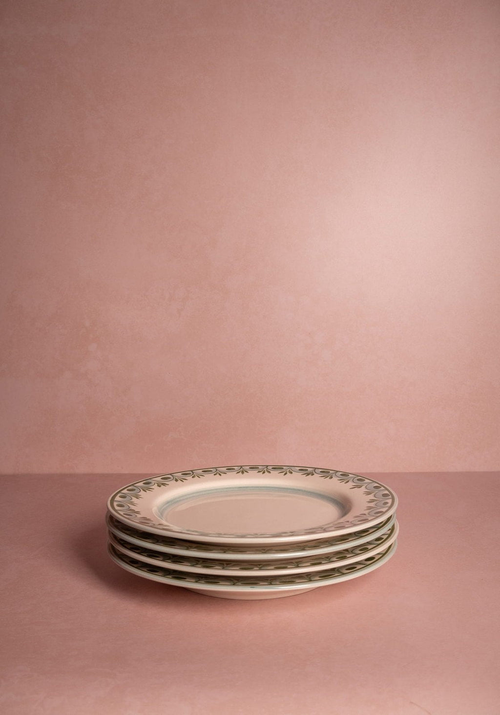 Cordelia Dinner Plate, Green Set of 4