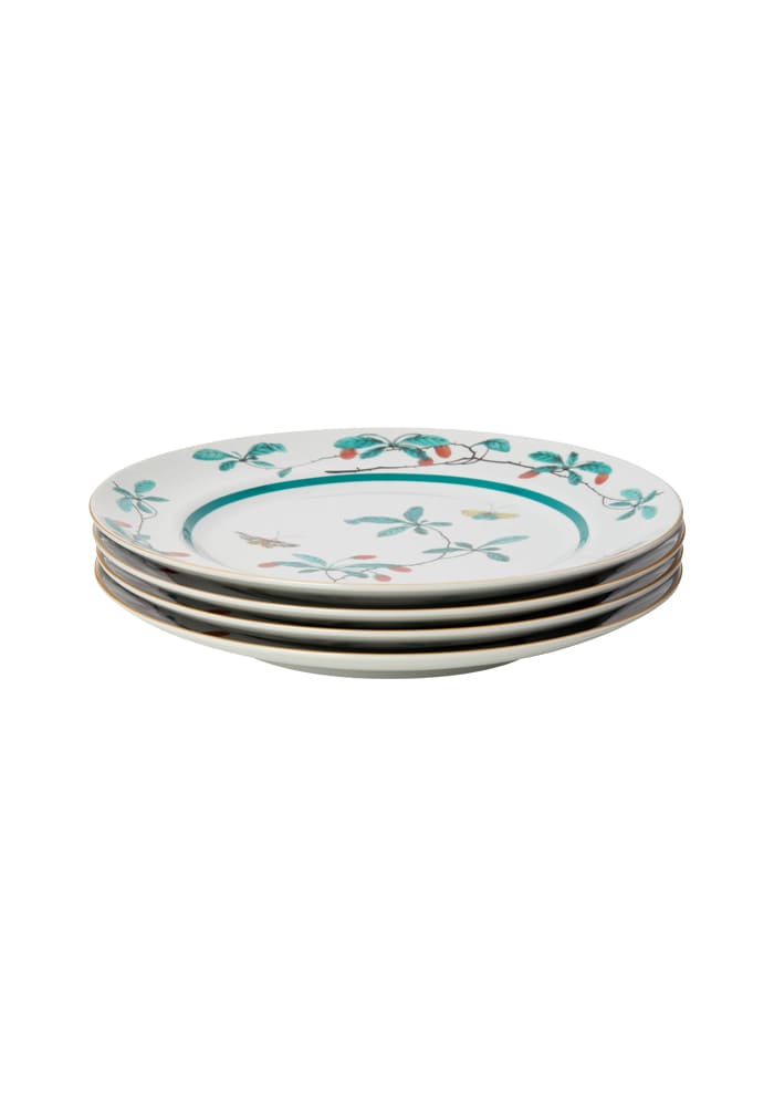 Famille Verte Dinner Plates - Set of 4