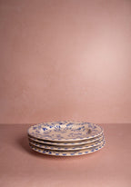 Sophia Dinner Plate, Blue Set of 4
