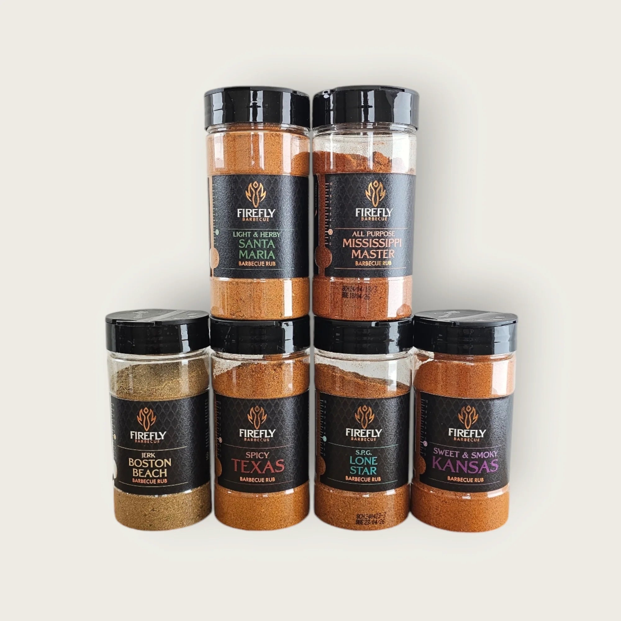 American BBQ Rub 6 Jar Selection Pack