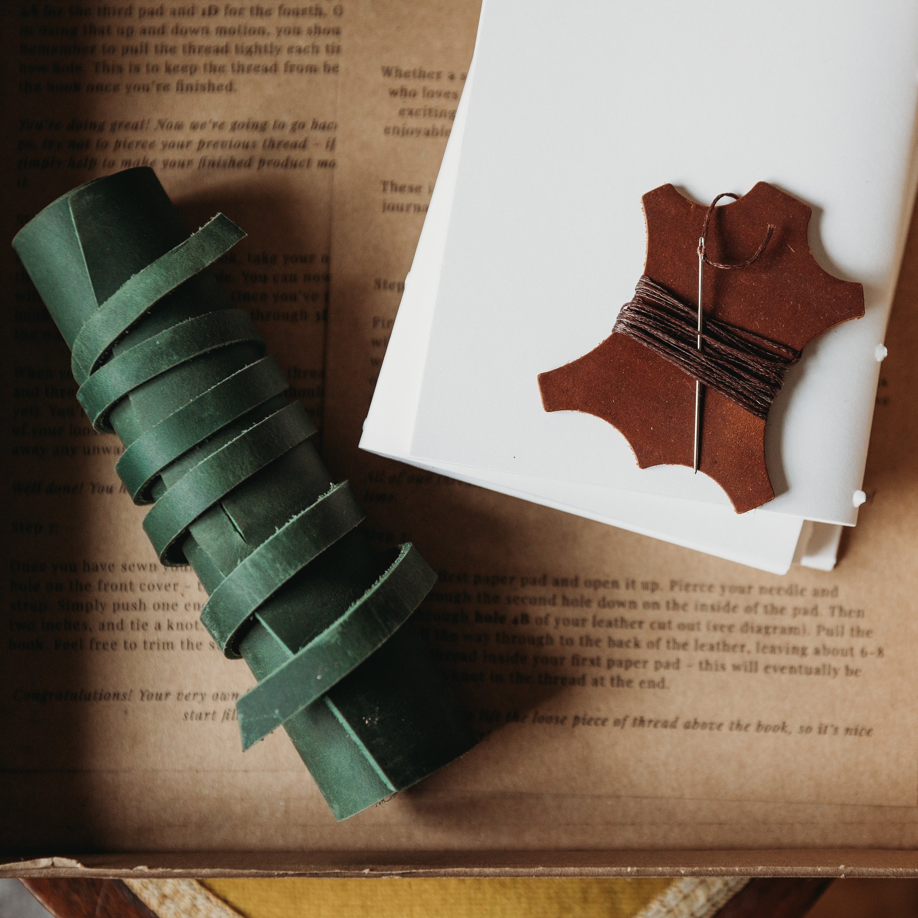 Make Your Own Leather Journal (A6)