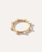 Dot Pearl Ring