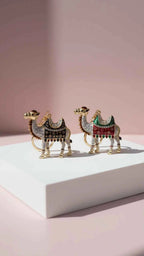 Camel Crystal Key Ring & Bag Charm