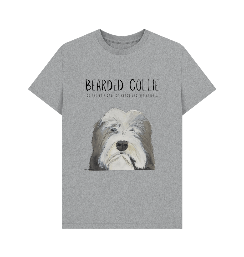 Tame the Fluff—If You Dare: Bearded Collie Men’s Tee