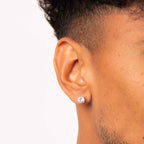 Fred Bennett Claw Set Clear Crystal Stud Earrings