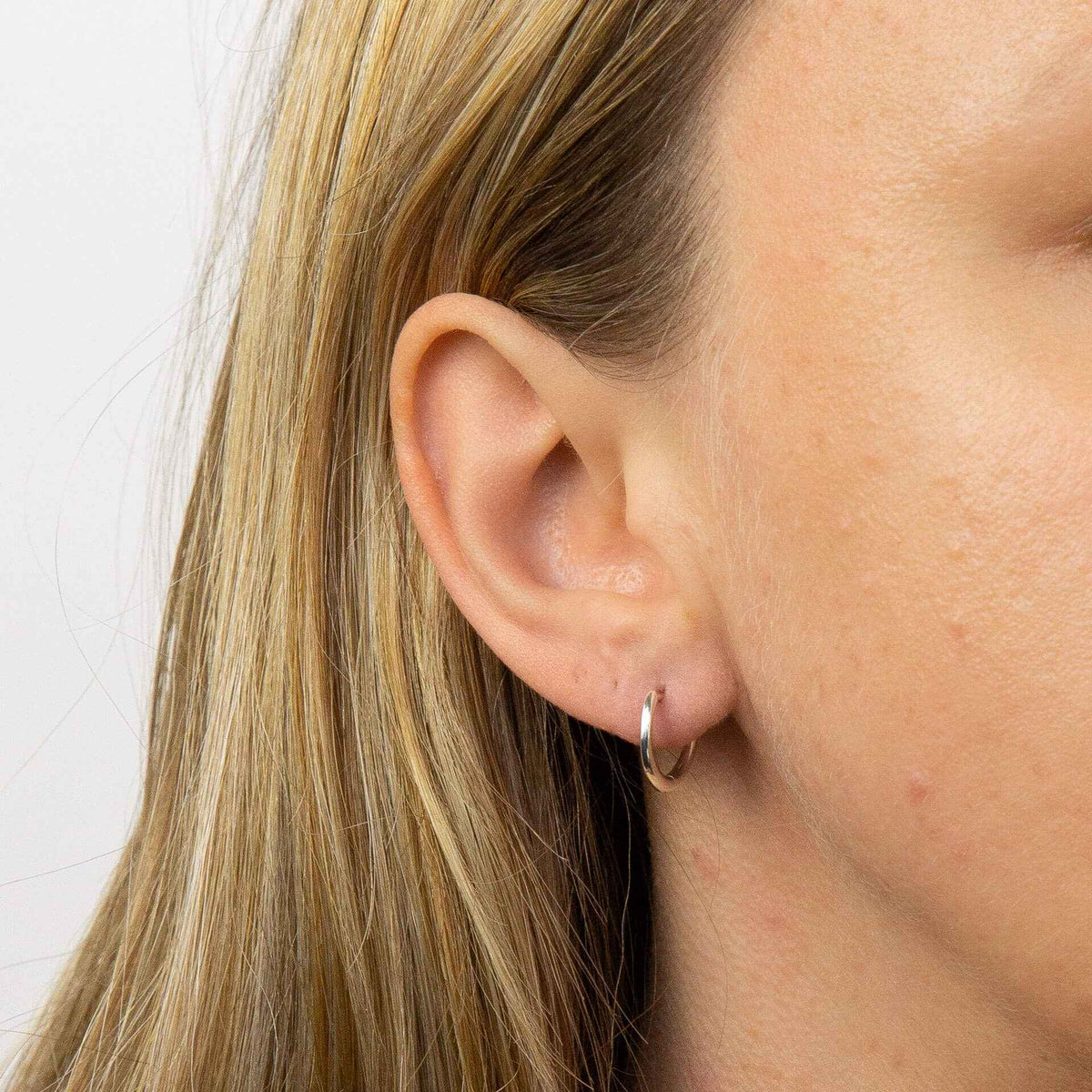 Beginnings Hinged Hoop Earrings