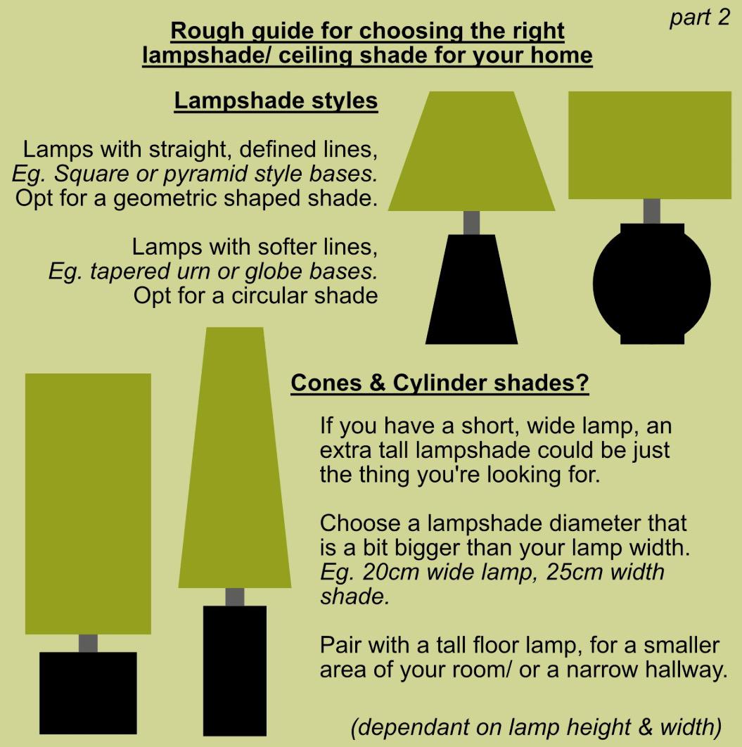Ecru wiggle cone lampshade, extra tall lampshade