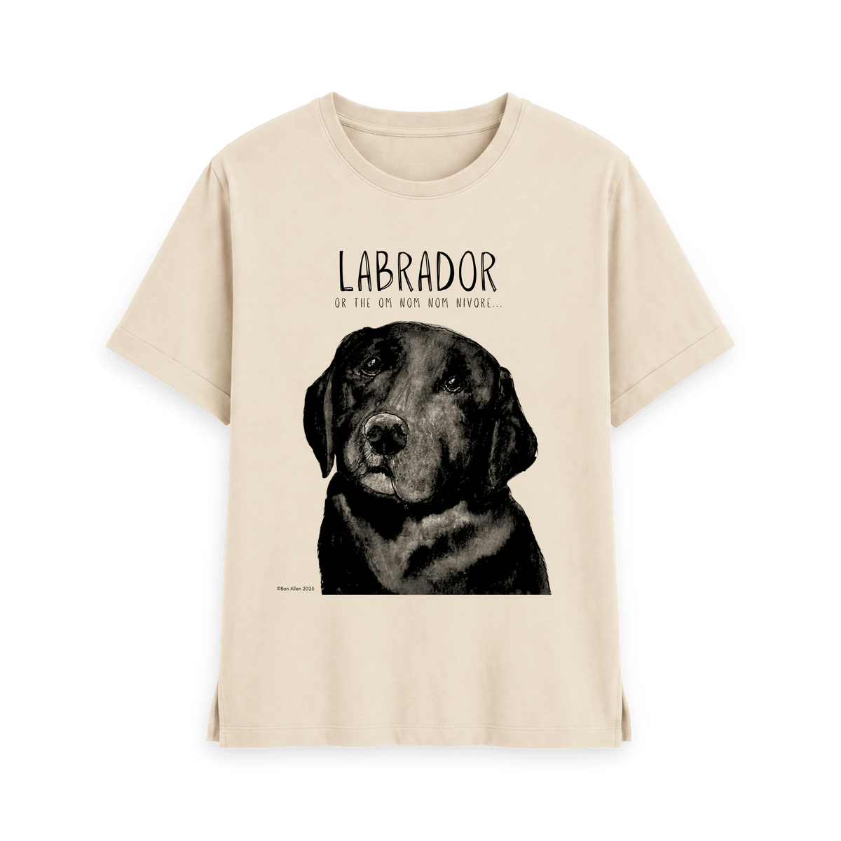 Feed Me Snacks & Compliments: The Black Labrador Tee