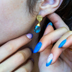 Classic Athena Kate Drop Earrings: Labradorite