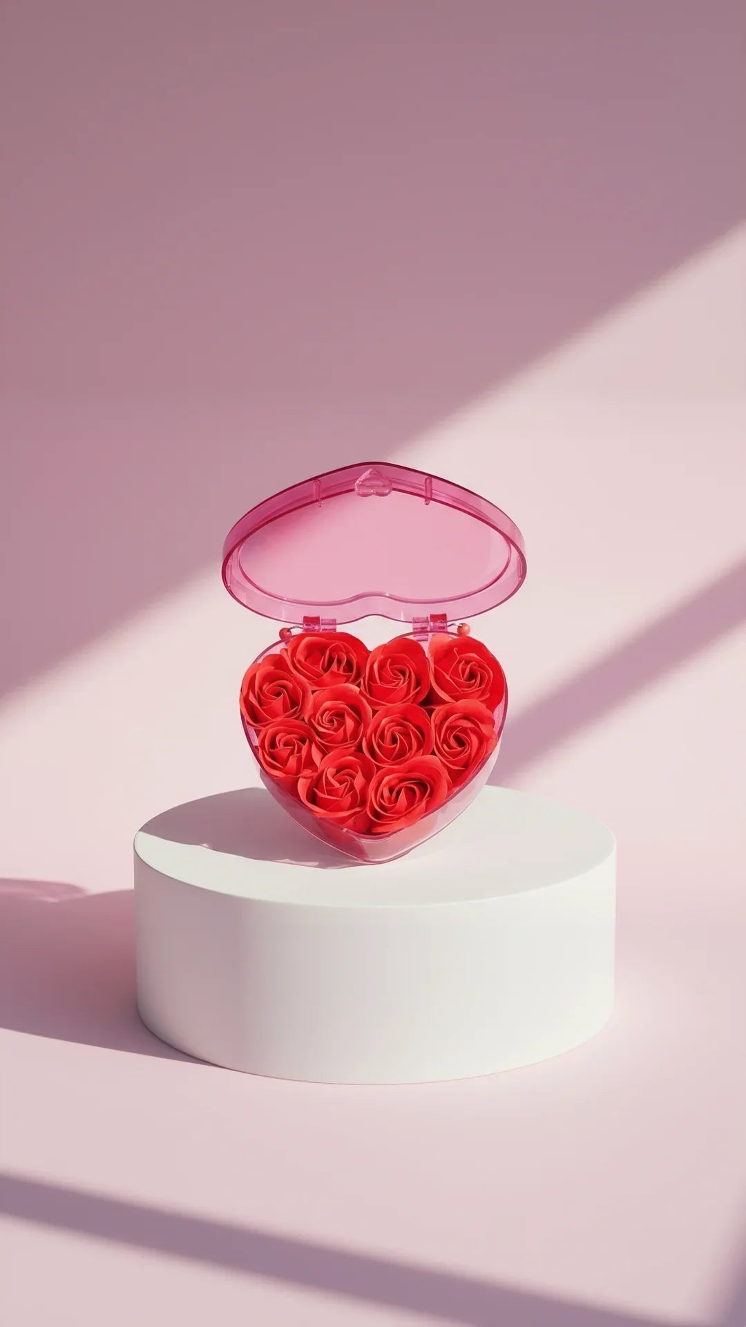 Scented Roses With Gift Box Carry Case
