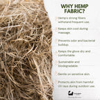 Eco Bath Hemp Massage Glove