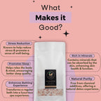 Eco Bath London Himalayan Bath Salt Course Plain - 1 KG
