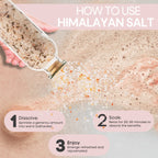 Eco Bath London Lavender Himalayan Bath Salt 300g - Pink Himalayan Bath Salt Infused with Lavender