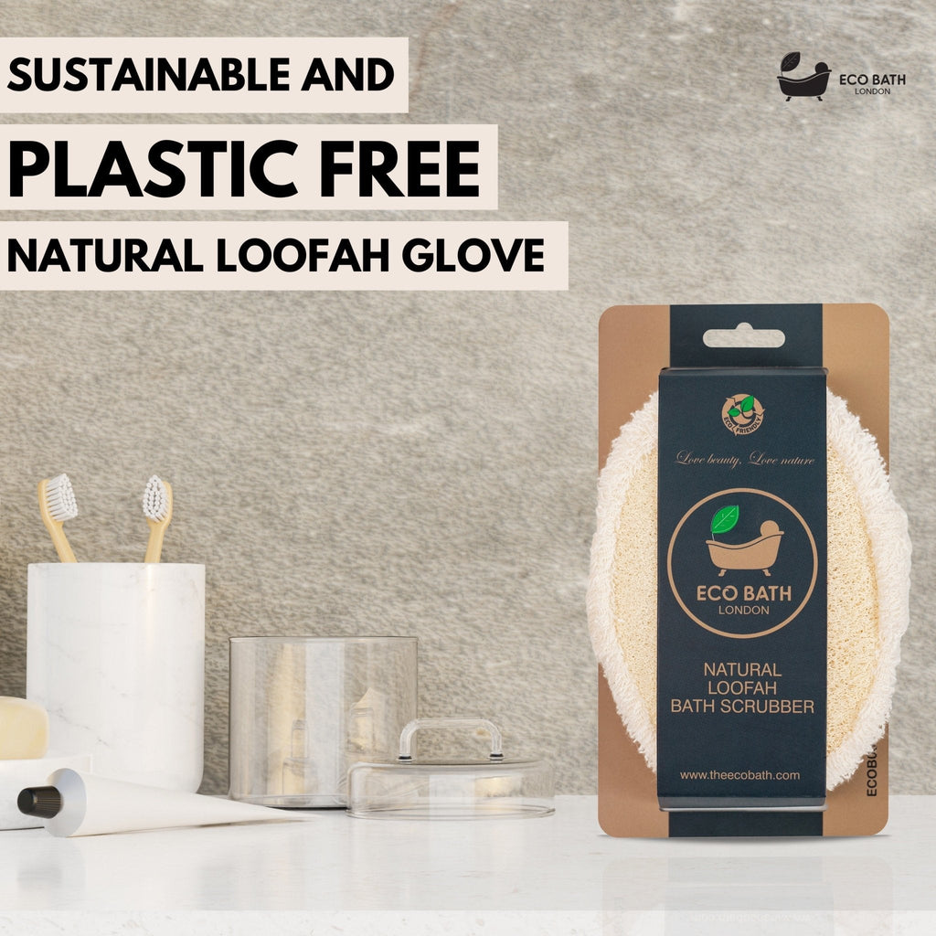 Eco Bath London Natural Loofah Bath Scrubber