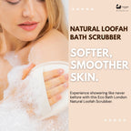 Eco Bath London Natural Loofah Bath Scrubber