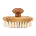 Eco Bath London Natural Sisal Olive Wood Hand Brush - Premium Olive Wood Sisal Hand Brush