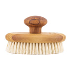 Eco Bath London Natural Sisal Olive Wood Hand Brush - Premium Olive Wood Sisal Hand Brush