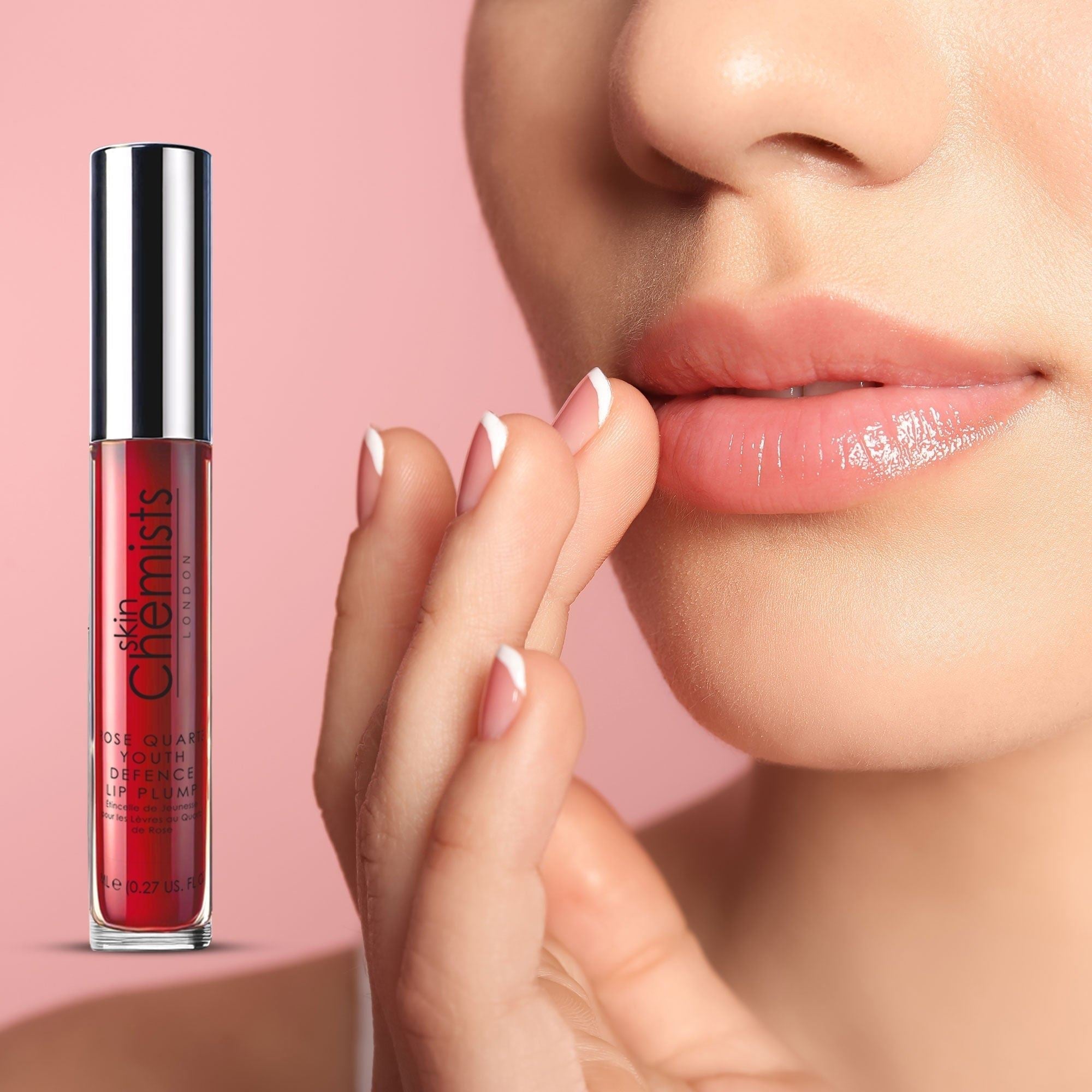 Rose Quartz Youth Defence Lip Plump Oil 8ml