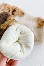 Bear Fleece Romper Cream or Brown