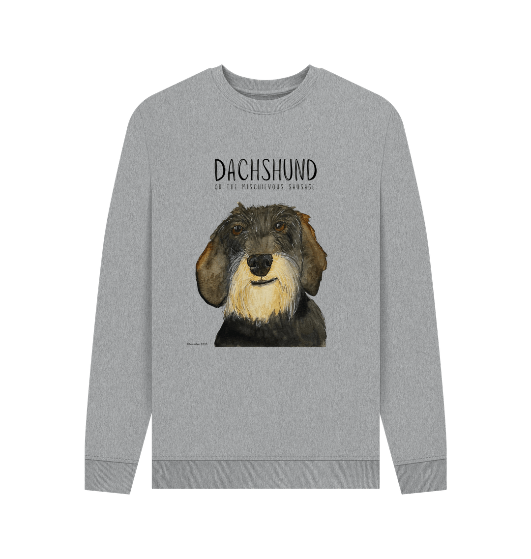 Wire Haired Hot Dog Sweatshirt – For the Fearless Doxie Fans!