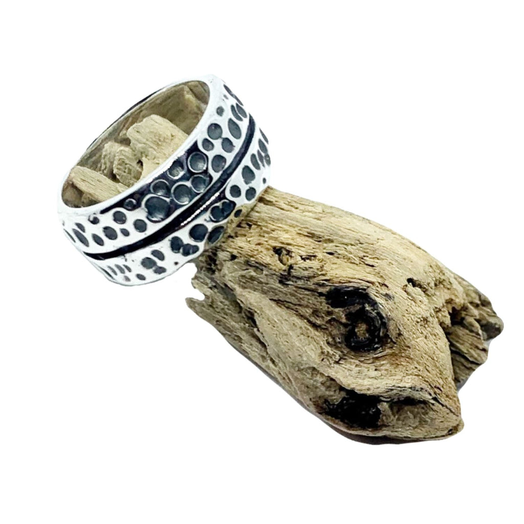 Effect Men's Ring – Sterling Silver 925 – Handmade Statement Ring