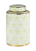Eleanor Leaf Pattern Canister - Large