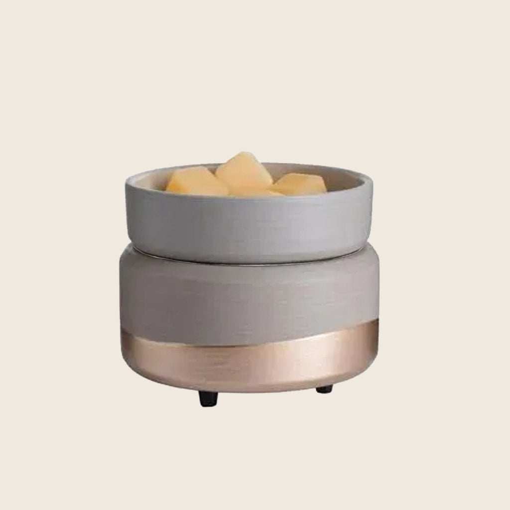 Electric Wax Burner - Rose Gold / Grey Ceramic