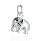 Elephant Silver Charm