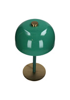 Emerald Glow Mid-Century Desk Lamp
