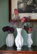 Emilie White Ceramic Vase