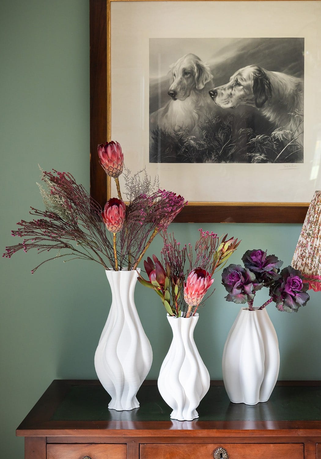 Emilie White Ceramic Vase