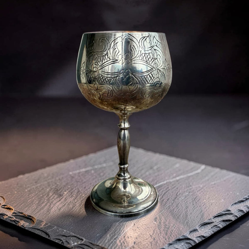 Silver Goblet Scented Candles