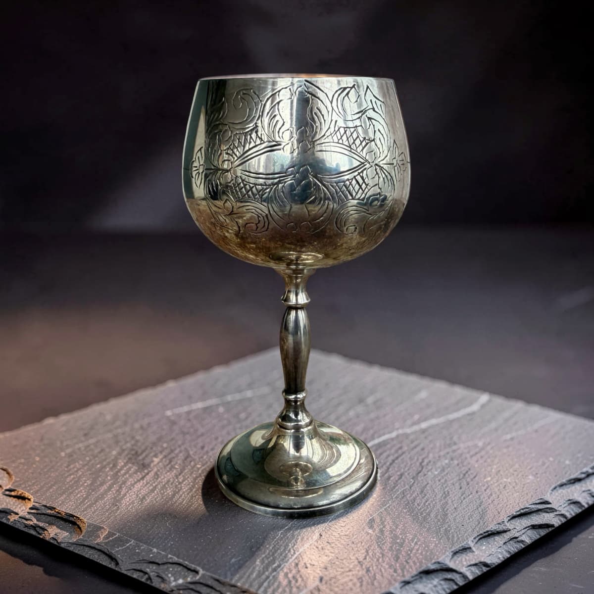 Silver Goblet Scented Candles