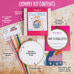 Puffin Cross Stitch Kit for Beginners
