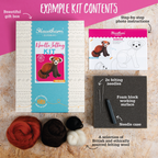 Whale Needle Felting Kit for Beginners