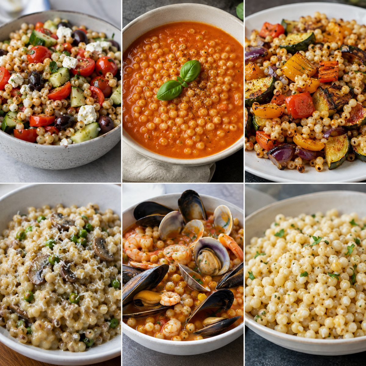 Infinity Foods Bulk  Organic Fregola (Giant Cous Cous)