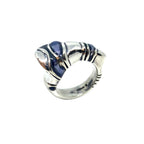 Eyebrow Ring – Unisex Sterling Silver 925 with Colorit Enamel