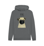 Pug or Snorty Potato? Men's Hoodie – Cozy, Funny, & Pug-tastic!