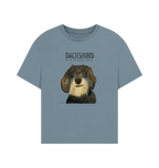Charming & Cozy: The Wire Haired Dachshund Women's Relaxed Fit T-Shirt