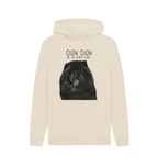 Black Chow Chow 'The Aloof Floof' Men's Hoodie – Stylish and Cozy