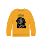 Crumb Catcher in Chief – The Black Labrador Kids' Sweatshirt