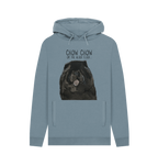 Black Chow Chow 'The Aloof Floof' Men's Hoodie – Stylish and Cozy