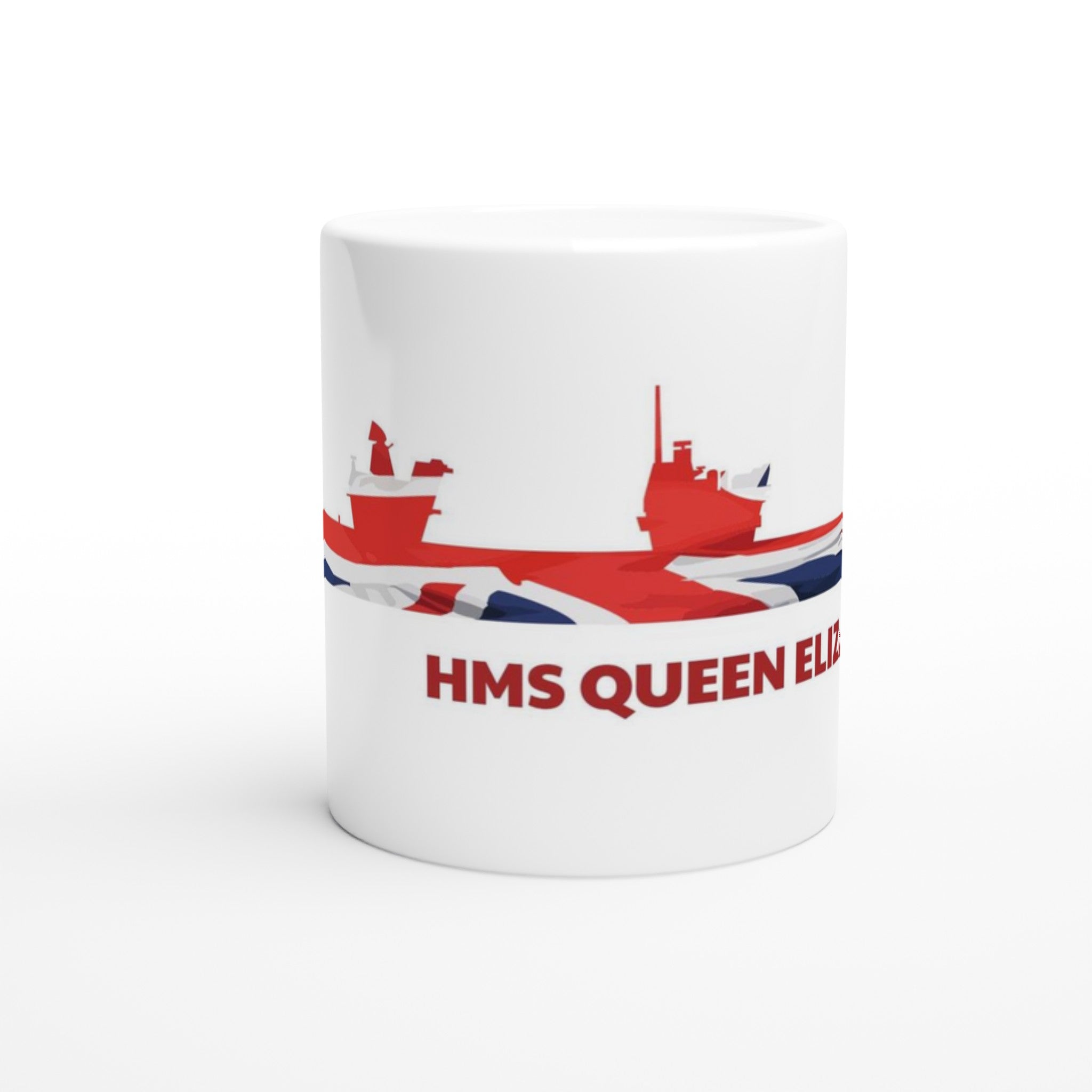 Queen Elizabeth Class Union Flag Mug