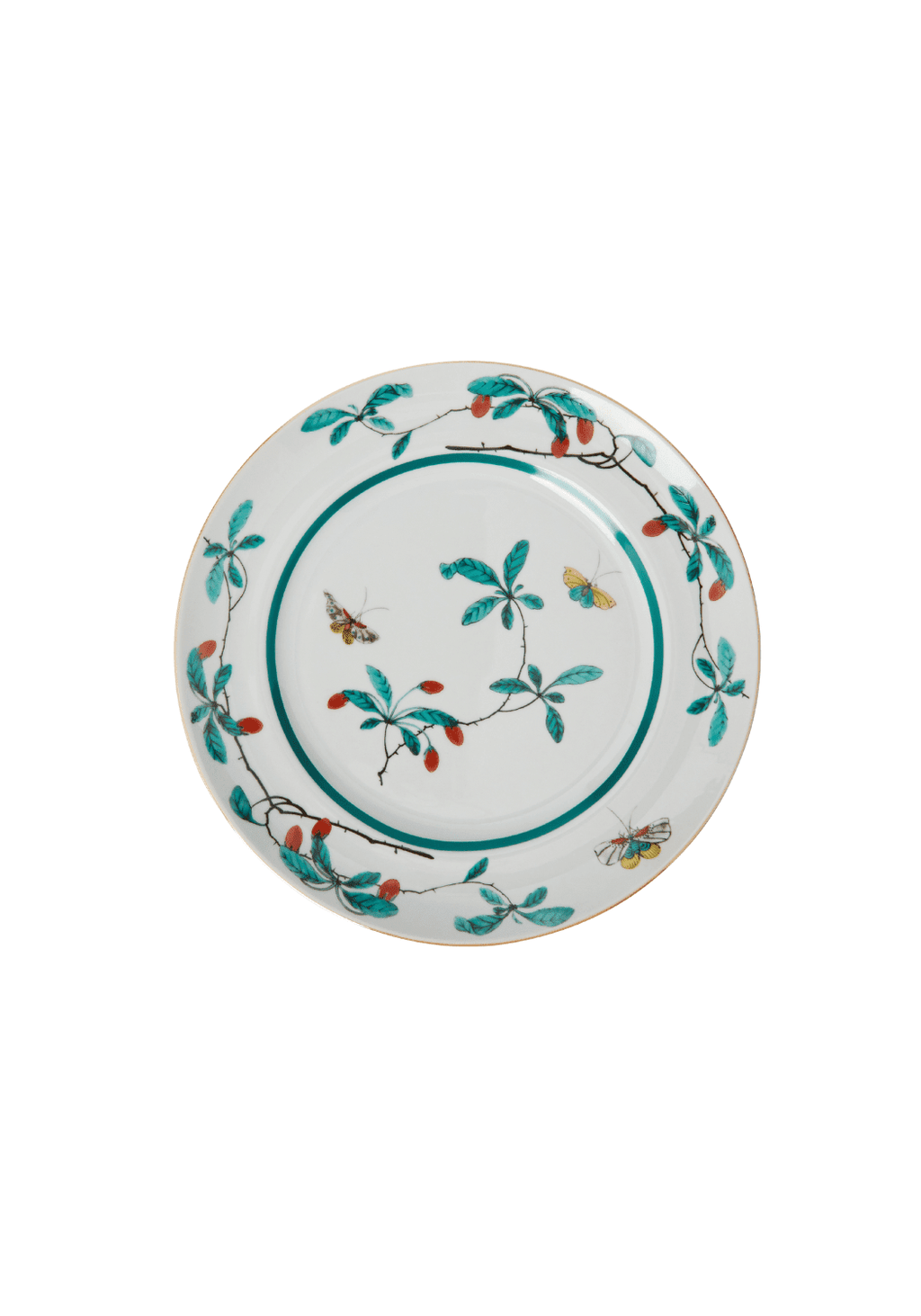 Famille Verte Dessert Plates - Set of 4