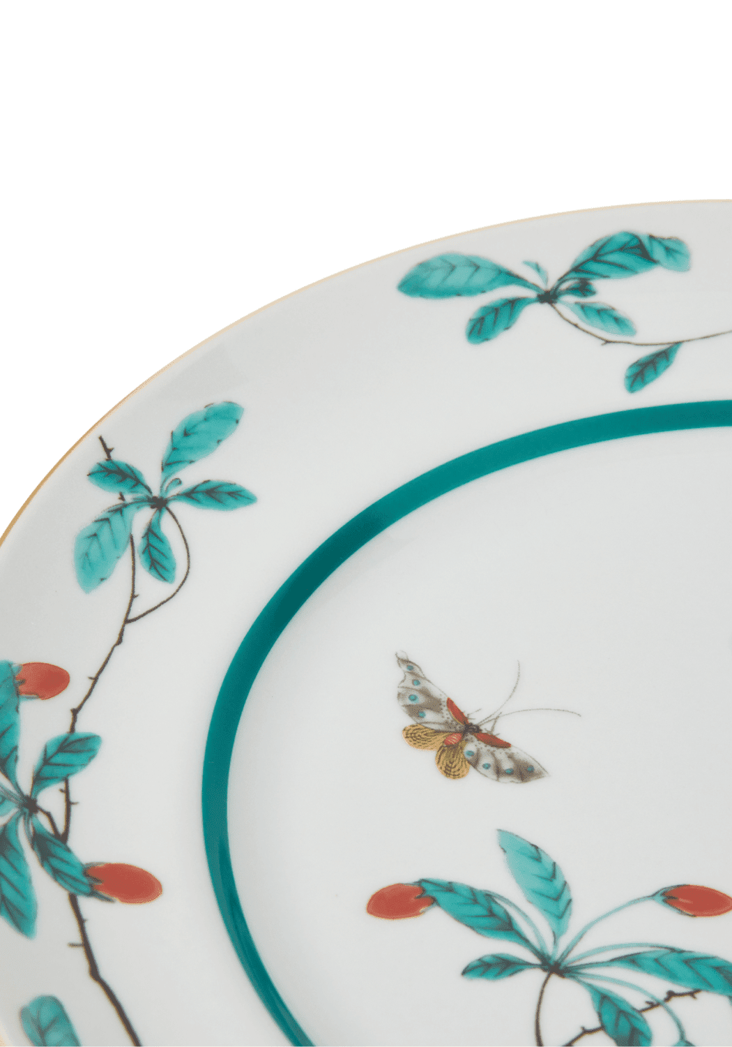 Famille Verte Dessert Plates - Set of 4