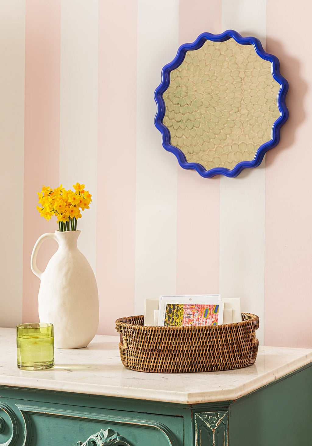 Farmhouse Style Clay Jug