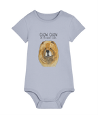 Adorable Red Chow Chow Baby Bodysuit – Perfect for Little Paw-sitives!